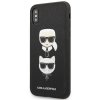 Karl Lagerfeld KLHCI65SAKICKCBK iPhoneXS Max czarny/black hardcase Saffiano Karl&Choupette Head